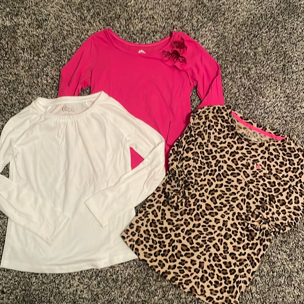 3 girls long sleeve tees